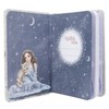 Depesche TOPModel 13176 Glitter Silver and Blue Notebook with Wolf