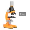 Kids Microscope Kit LED 1200X Microscope with Specimen Slides Science