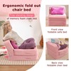 HILERO Folding Convertible Sofa Bed, Sleeper Chair for Guest, Single,