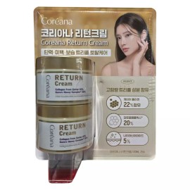 Koreana 코리아나 리턴크림 100ml x 2개세트 Koreana Return Cream 100ml x 2 Set