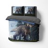 FEBE 3D Bed Linen T-Rex Duvet Cover Set 135 x