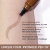 New Sensation Eyebrow 4D Liquid Eyebrow, Long-lasting Brow Color, Smudge-proof,