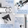 Ybervont Starlink Gen 3 Mount for RV Ladder, Starlink Mounting