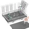 chilinii Baby Bottle Drying Rack Organizer Stainless Steel Large Countertop