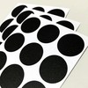300-Pack, 2.5cm Round Chalkboard Sticker Labels, Reusable and Waterproof