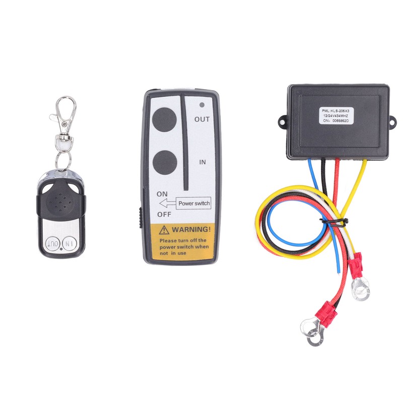 3 Pcs Universal Wireless Winch Remote Control Electric Winch Controller