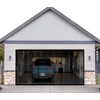 SANJINFON Garage Door Screen for 2 3 Car Garage 17x9