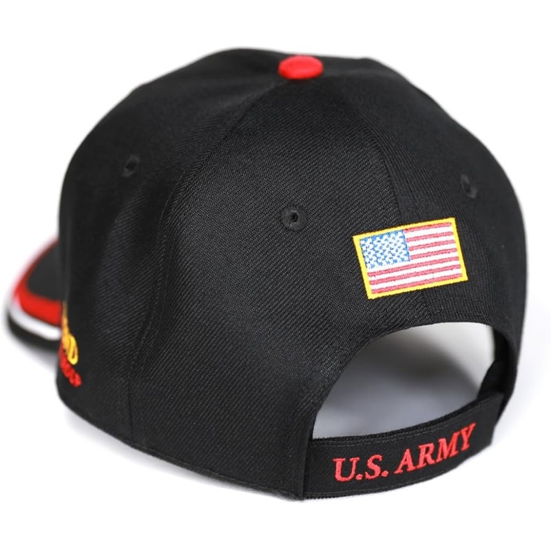 Big Boy Tuskegee Airmen S164 Mens Cap [Black - Adjustable]
