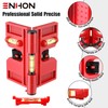 Enhon Adjustable Magnetic Post Level with 6 Hanging String Line