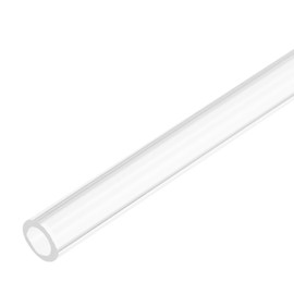 QUARKZMAN Acrylic Tube Round Tube Clear 7mm ID 11mm OD 305mm for Lamps and Lanterns Water Cooling System