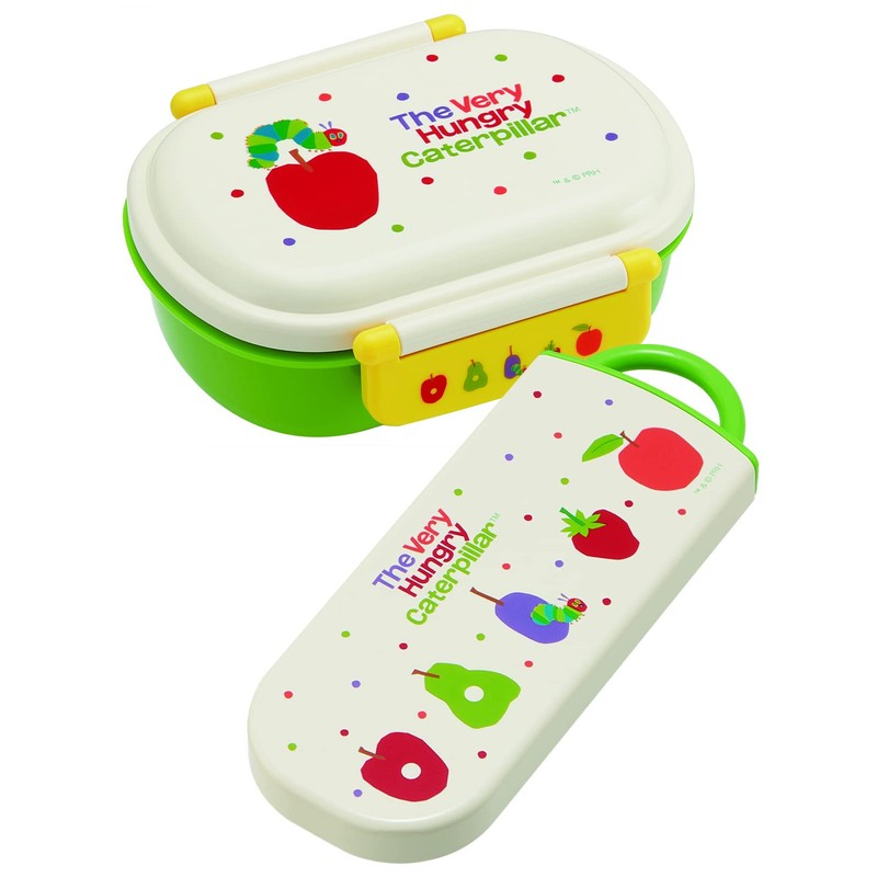Skater TACC2AG-A Children's Antibacterial Trio Set Chopsticks Spoon Fork Harapeko