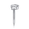 Engagement Rings for Women Cubic Zirconia Ring 2 Carat 925