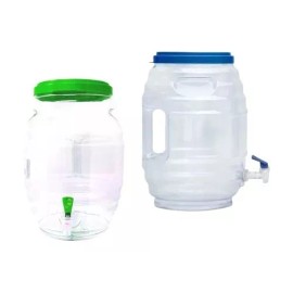 Ypgar Cocina Dispensador Vitrolero Plástico 19l Con Llave 2 Piezas