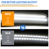 DREAMOTOR 4PCS LED Side Marker Lights Compatible with 2015-2023 Dodge
