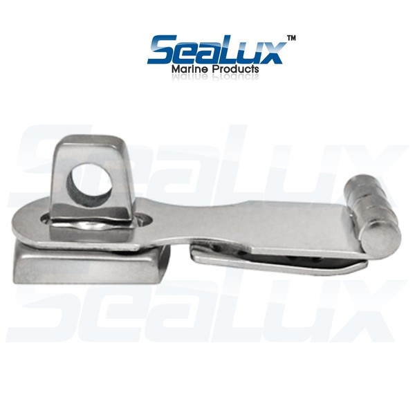 SeaLux Marine Stainless Steel Safety Swivel Hasp and Staple
