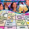 Drinking Games for Adults,Rubber Mat Drinking Board Game,Funny Interactive Drinking
