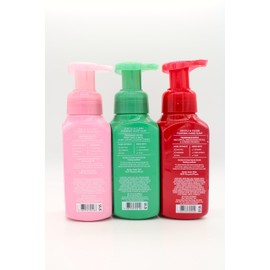 Holiday Foaming Soap Bundle Set - Scent: Winter Candy Apple, Vanilla Bean Noel, Twisted Peppermint, Bath and Body