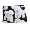 Bichon Frise zippered accessory bag, The Scooter
