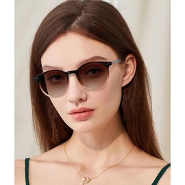 NCLLCE Small Round Polarized Sunglasses for Women Classic Vintage Style UV400 Protection(3 Pack)