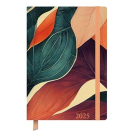 Diary 2025 Classic Timer Paradise: Book Calendar Diary 13 x 18.5 cm I Calendar in German I Space for Notes and Bookmark Ribbon