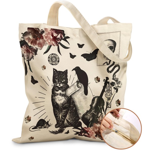 Miss Adola Canvas Tote Bag for Women – Aesthetic Canvas