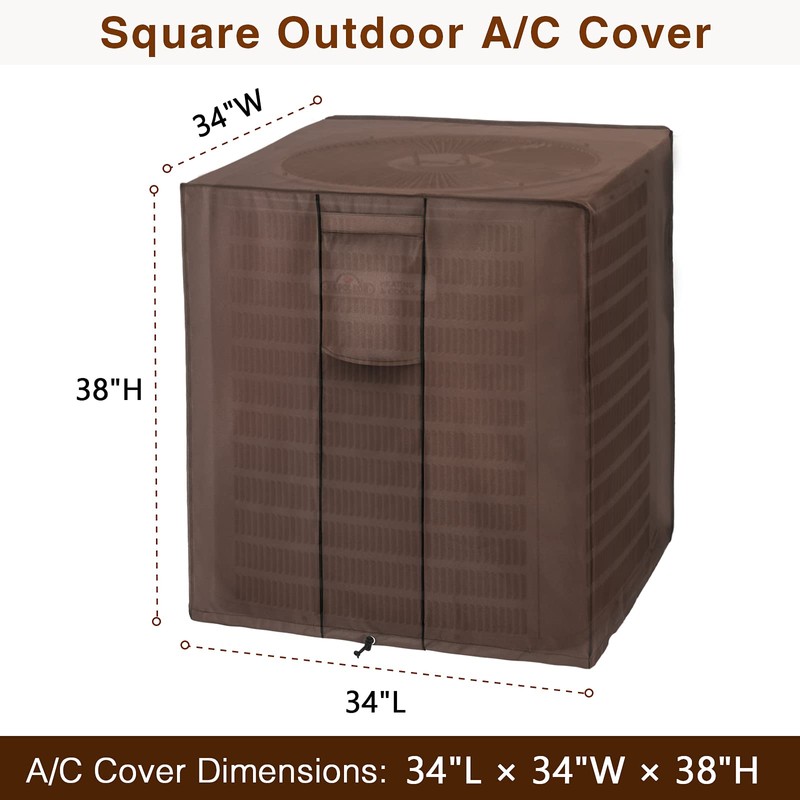 BRIVIC AC Covers for Outside Unit Air Conditioner Covers for