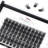 Glowingwin Individual Lashes Cluster Lashes Natural Look 10-16mm Mixed 72