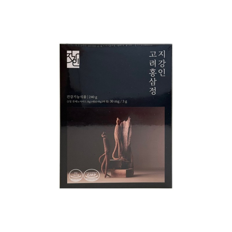 Cheol-i-ne Hong-sam 철이네홍삼 지강인 고려 홍삼정 6년근 240g 1개 /