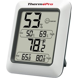 ThermoPro 3X ThermoPro TP-50 Temperature and Humidity Monitor- 3 Piece FROM CALIFORNIA USA