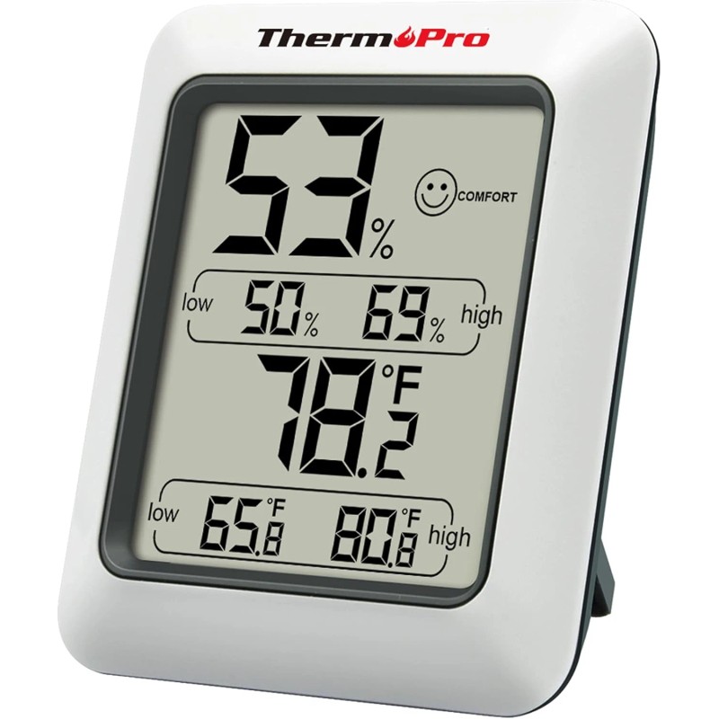 ThermoPro 3X ThermoPro TP-50 Temperature and Humidity Monitor- 3 Piece