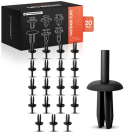 A-Premium 20PCS Nylon Retainer Clip Fasteners Compatible with Ford 1978-2024 - For 6.35mm Hole