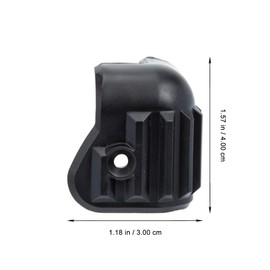 STOBOK 16pcs Box Speaker Angle Guitar Speaker Angle Protector for Speakers Cabinet Corner Guard Bass