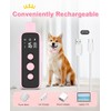 Bousnic Shock Collar for Dogs - Waterproof Rechargeable Dog Electric