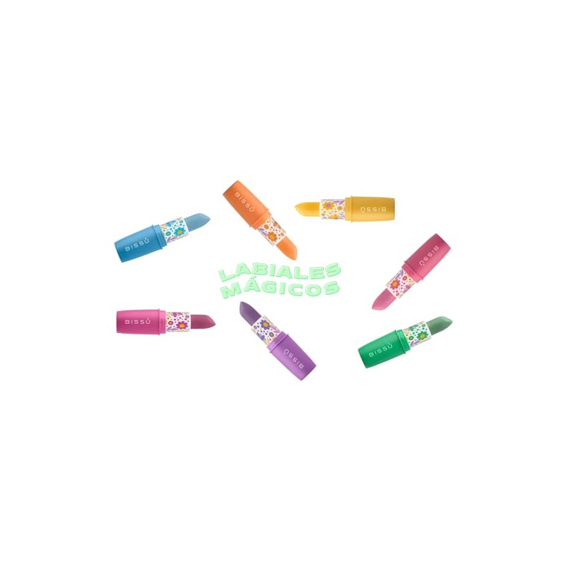 Bissú Kit de 7 Labiales Mágicos - La colección completa