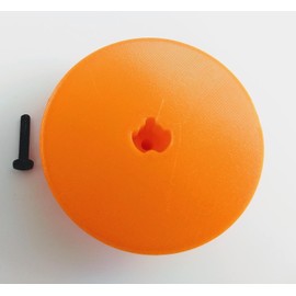 Compatible replacement knob for Generac iQ2000 watts inverter generator for the Off-Choke-Run switch selector and compatible screw - new 3d printed part