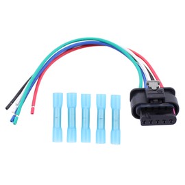 Air Flow Meter Connection Cable Connector Cable Rear Light Wiring Harness Air Flow Meter Cable Repair Kit for Crafter Golf 7 Variant Golf VII Caddy for Jetta CC B7 Amarok Arteon Beetle Superb 3V Yeti