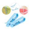 Rumyve12pcs Garbage Bag Clip,Multi-functional Creative Garbage Bag Buckle Non-slip Fixed