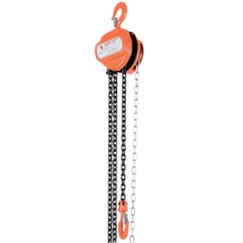 Vestil HCH-2-15 Steel Manual Chain Hoist 15 Ft. Lift 2,000 Lb. Capacity Orange