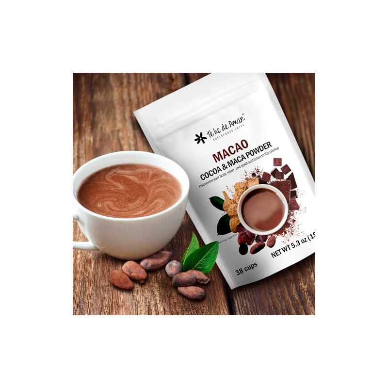 MACAO TE HE DE AMAR/CACAO PURO Y MACA (150 GR)