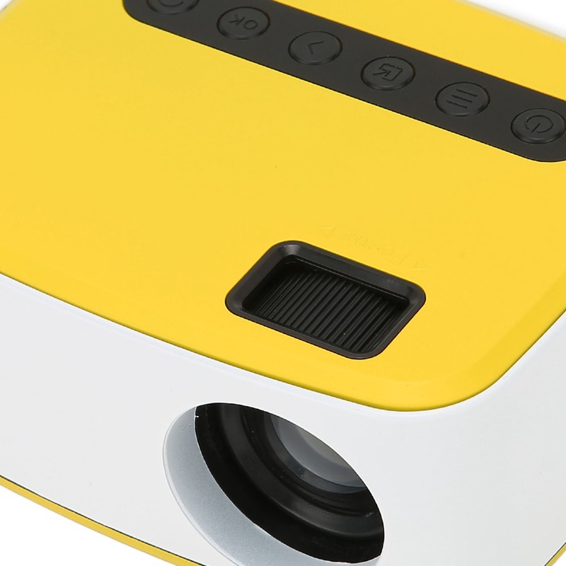 Mini Projector LED WiFi USB Connection 1080P Inbuilt Speaker Portable