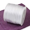 Hackberry Creek White Satin Nylon Cord - 1mm Smooth String