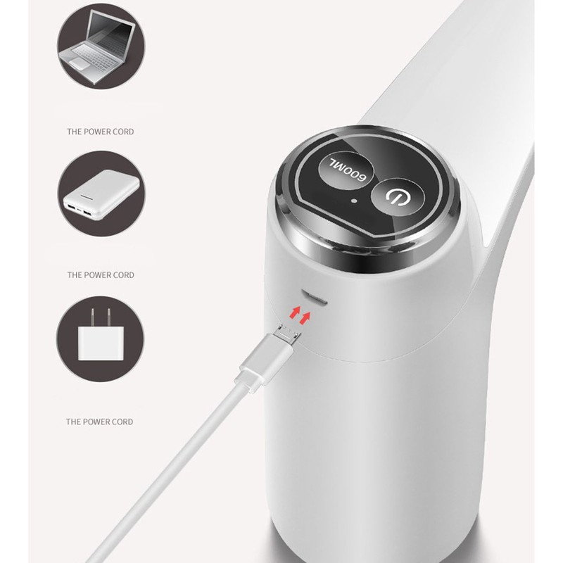 Water Bottle Dispenser USB Charging Automatic Electric Drinking Water Pump