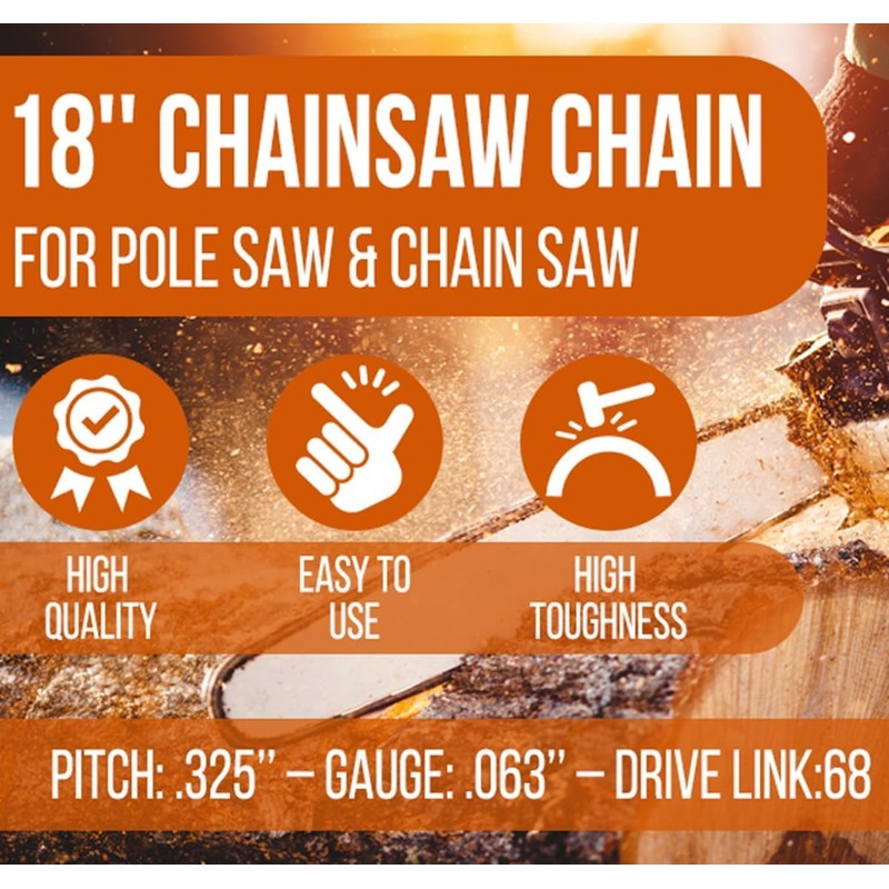 Stihl Chainsaw Chain 18 Inch Fits MS250, MS251, MS251C, MS