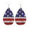 ROSTIVO American Flag Earrings for Women 4th of July Patriotic