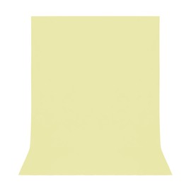 Easy-Going 5Wx7L ft Beige Background Muslin Backdrop, Photo Studio, Collapsible High Density Screen for Video Photography and Television