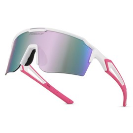 FEISEDY Sports Sunglasses for Men Women Baseball Cycling Running Driving Glasses UV400 B0088