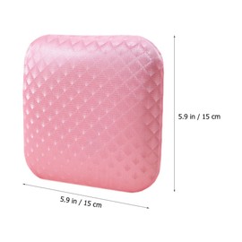 FOMIYES Nail Art Hand Pillow Hand Rest Cushion Nail Tools Nails Armrest Table Manicure Hand Rest Stand Manicure Pillow Hand Pad for Manicure Pink Manicure Tools Leather Minimalist