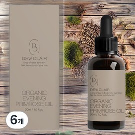Duclair natural oil olive oil facial oil organic evening primrose oil 6 pieces 30ml / 듀끌레어 천연오일 올리브오일 페이셜오일 오가닉 달맞이꽃 오일 6개 30ml