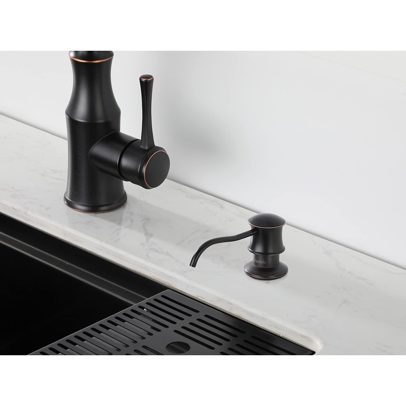 AguaStella ASF42ORB Built in Soap Dispenser Oil Rubbed Bronze for