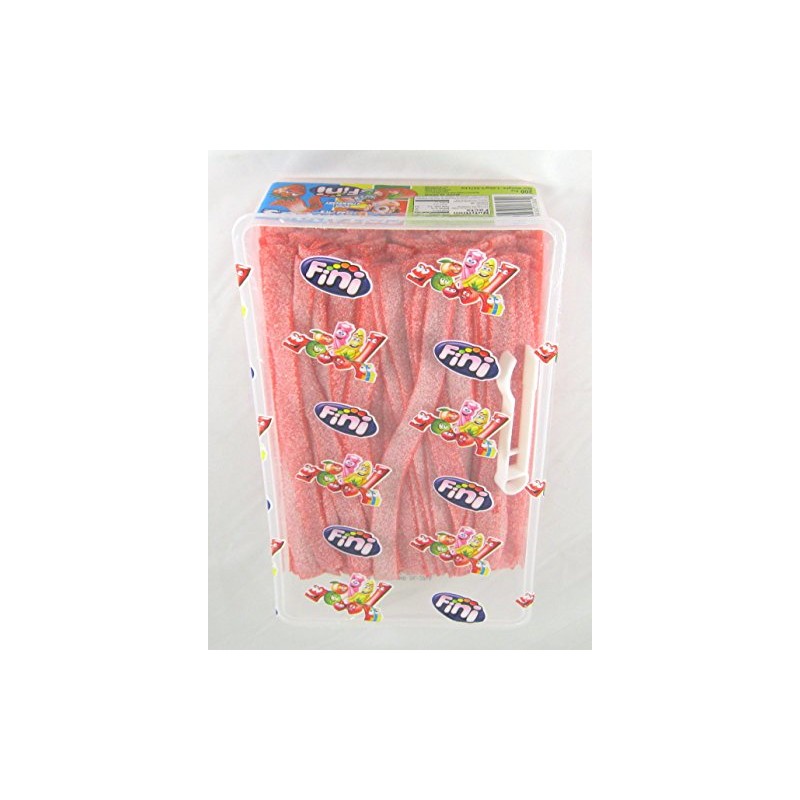Fini Cintaroos Strawberry Sour Candy Strips 200 Pcs